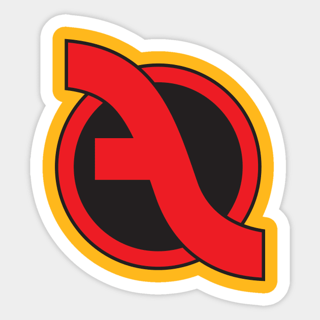 The Reverse Adobe Flash Player Sticker by UMM